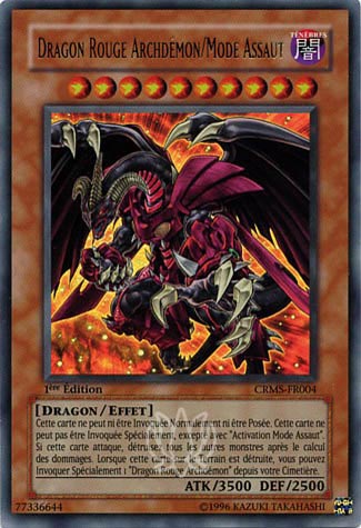 Dragon Rouge Archdémon/mode Assaut
