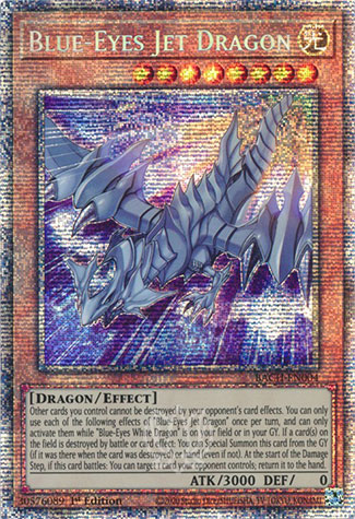 Dragon à Réaction aux Yeux Bleus
