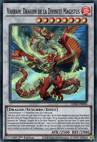 Vahram, Dragon de la Divinité Magistus