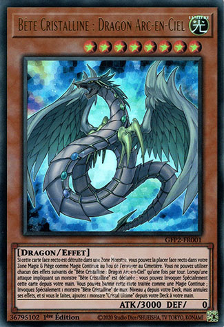 Bête Cristalline : Dragon Arc-en-Ciel