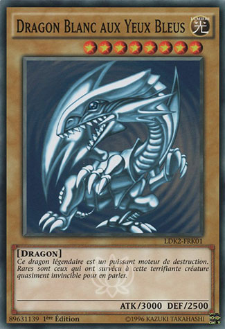 Dragon Blanc Aux Yeux Bleus