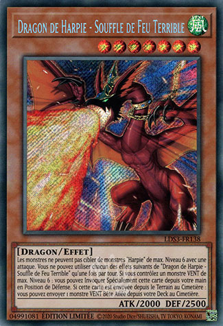 Dragon de Harpie - Souffle de Feu Terrible