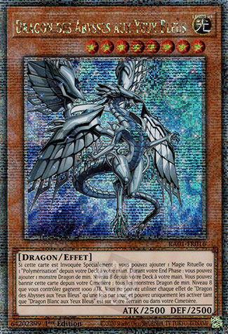 Dragon des Abysses aux Yeux Bleus
