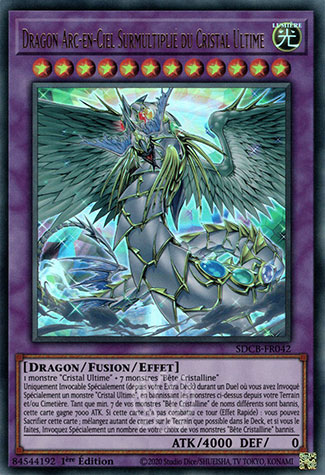 Dragon Arc-en-Ciel Surmultiplié du Cristal Ultime