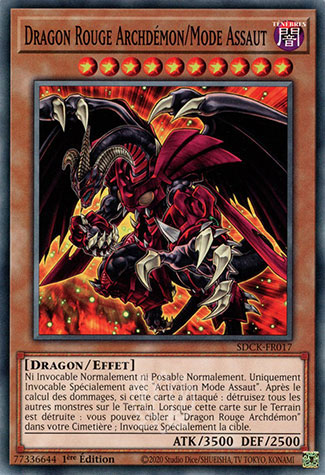Dragon Rouge Archdémon/mode Assaut