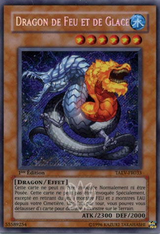 Dragon De Feu Et De Glace
